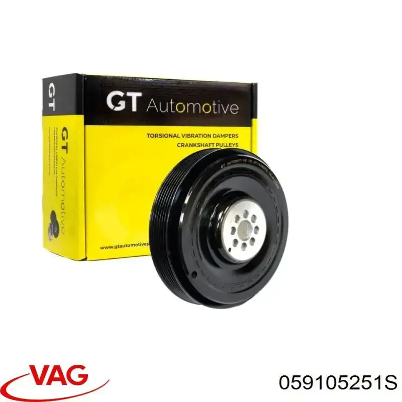 Купити 059105251S VAG Шків колінчастого вала