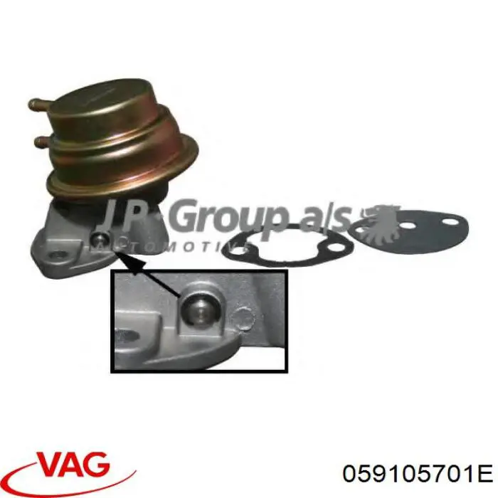 Купити 059105701EGLB VAG Вкладиші коленвала шатунні