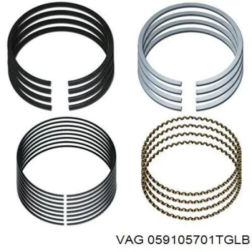 059105701TGLB VAG Підшипник шатуна