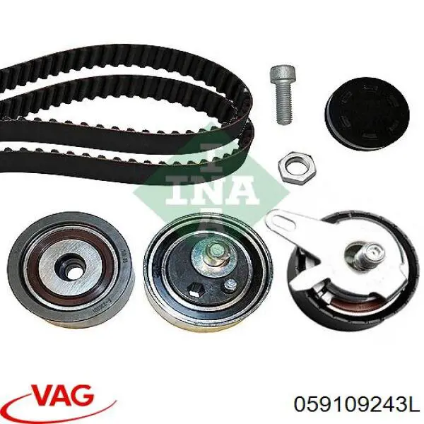 Купити 059109243L VAG Ролик натягувача ременя ПНВТ