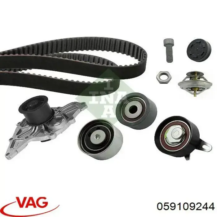 Ролик ременя ГРМ, паразитний VAG 059109244 ціна, від 30.89 USD