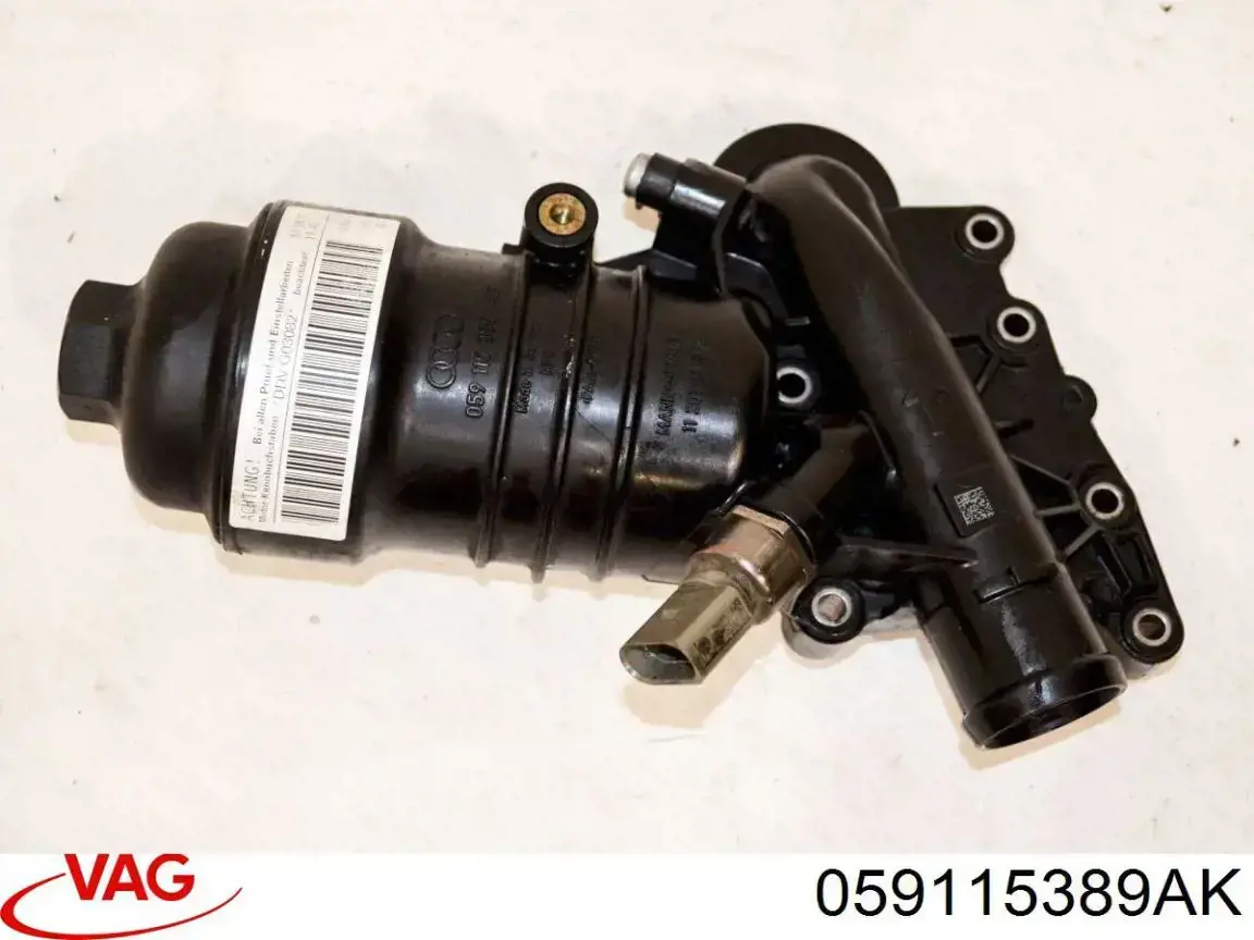 Корпус масляного фільтра VAG 059115389AK ціна, від 62.09 USD