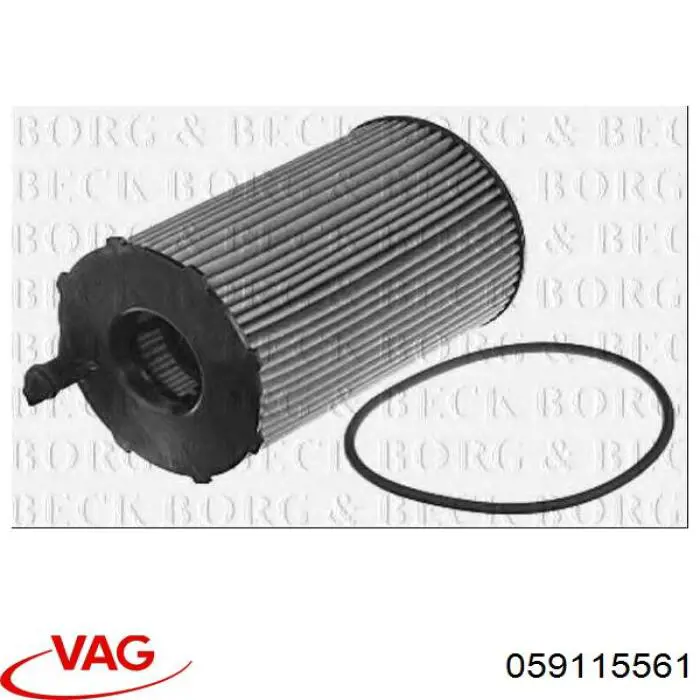 Масляний фільтр 059115561 VAG