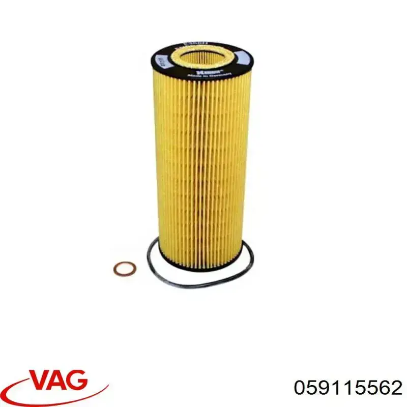 Масляний фільтр двигуна VAG 059115562 ціна, від 11.81 USD