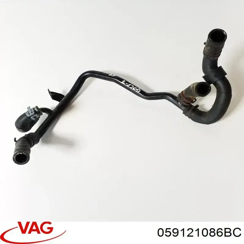 Шланг/патрубок системи охолодження VAG 059121086BC ціна, від 93.44 USD