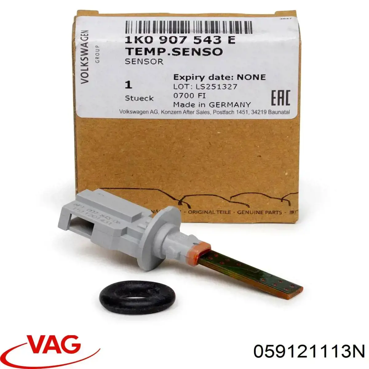 Термостат системи EGR VAG 059121113N