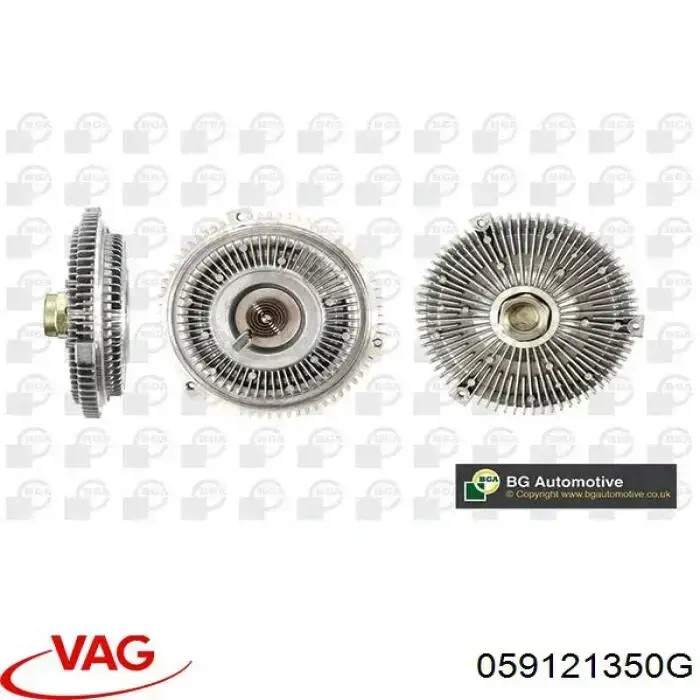Купити 059121350G VAG Муфта вязкостная системи охолодження