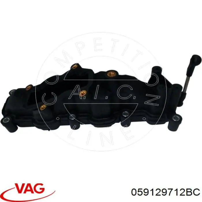 059129712BC VAG Колектор впускний, правий