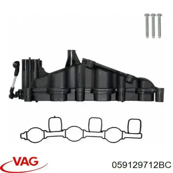 Колектор впускний, правий VAG 059129712BC ціна, від 38.05 USD