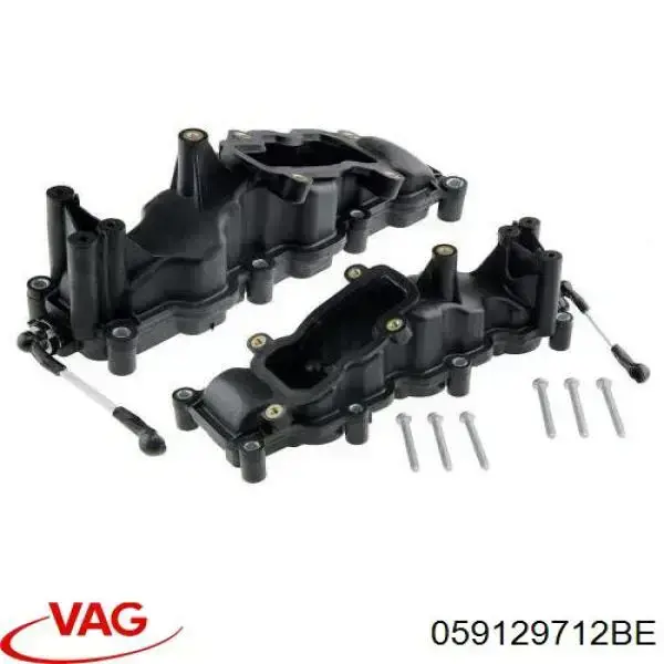 Колектор впускний, правий VAG 059129712BE ціна, від 29.56 USD