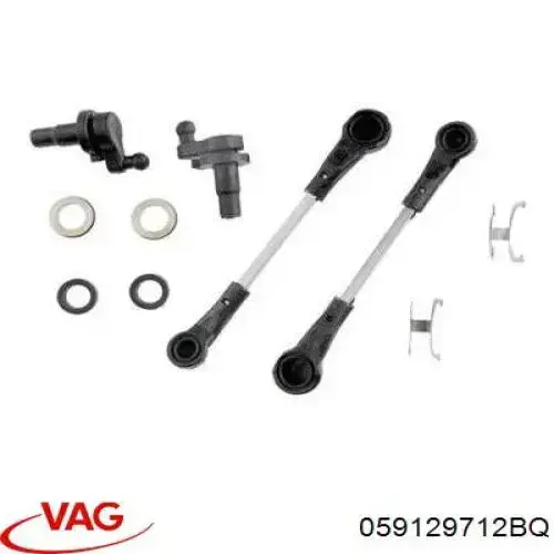 Колектор впускний, правий VAG 059129712BQ ціна, від 25.37 USD