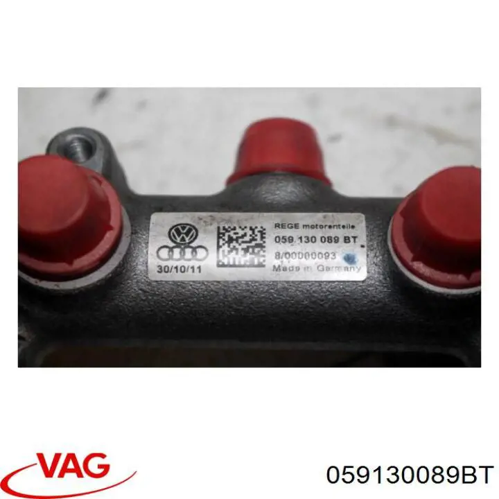 Купити 059130089BT VAG Розподільник палива (рампа) лівий