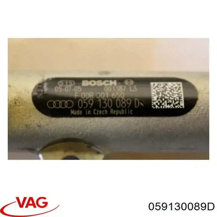 Розподільник палива (рампа) лівий VAG 059130089S ціна, від 12.67 USD