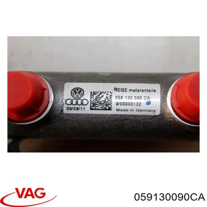 Рампа форсунок системи упорскування палива VAG 059130090CA ціна, від 26.61 USD