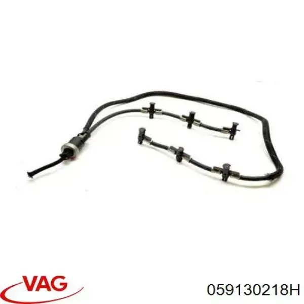 Трубка паливна, зворотня від форсунок VAG 059130218H ціна, від 73.25 USD