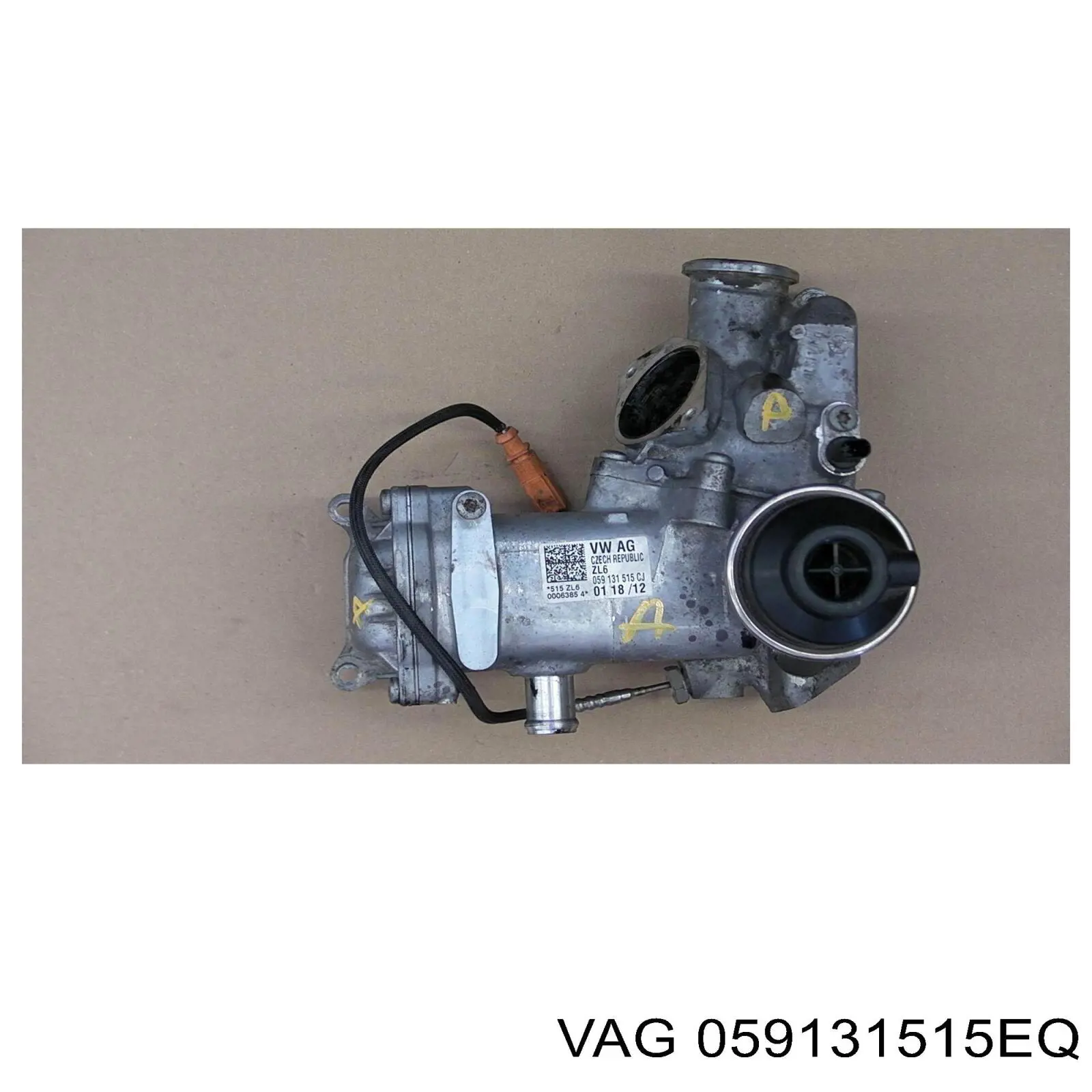 Купити 059131515EQ VAG Радіатор системи EGR рециркуляції вихлопних газів