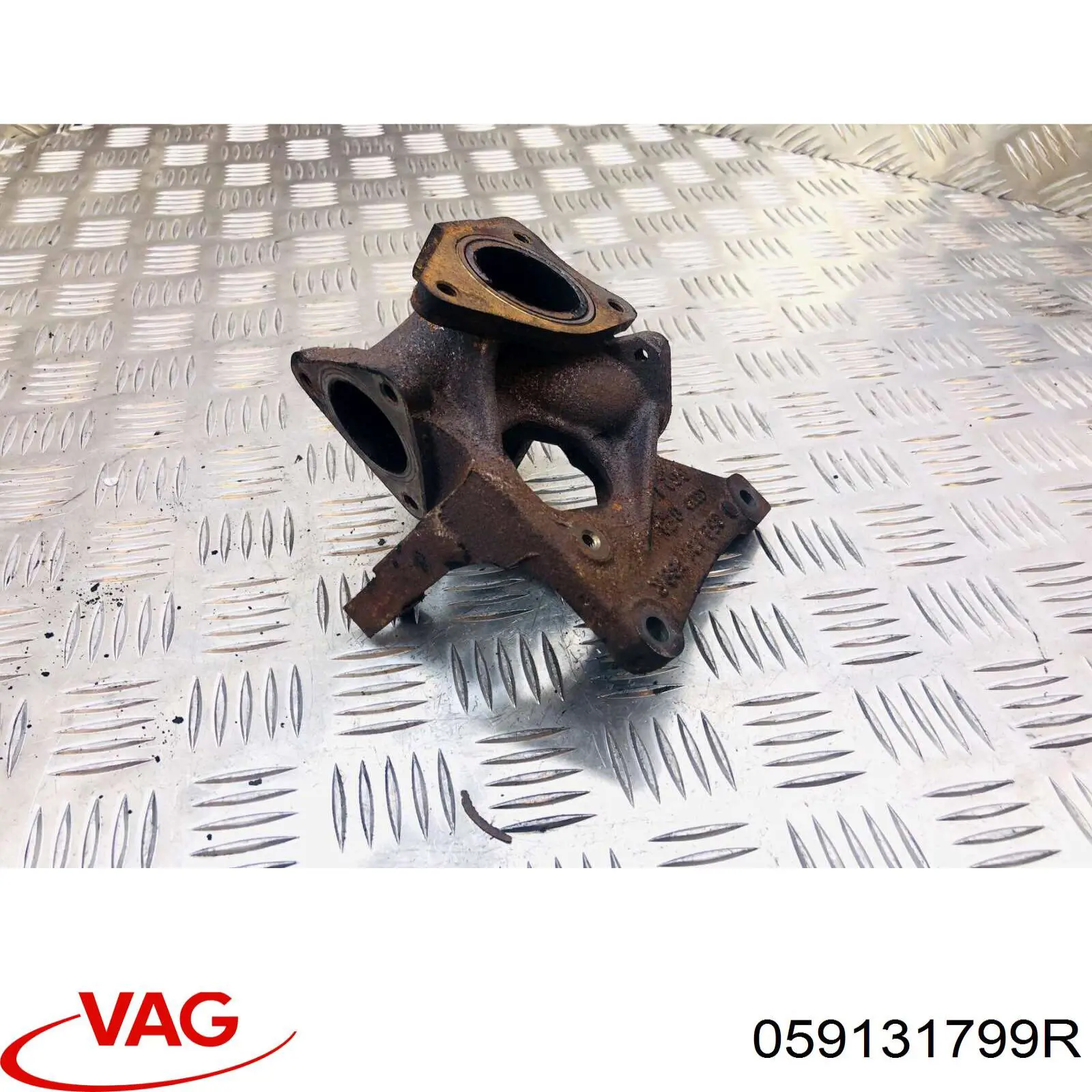 Газопроводи (колектор випускний) VAG 059131799R ціна, від 12.61 USD
