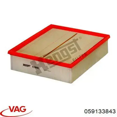 Фільтр повітряний VAG 059133843