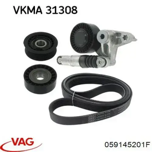 Натягувач приводного ременя 059145201F VAG