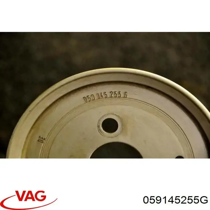 Шків насосу гідропідсилювача керма (ГПК) VAG 059145255G ціна, від 80.58 USD