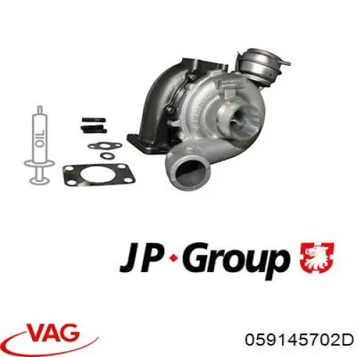 Турбіна VAG 059145702D ціна, від 187.00 USD