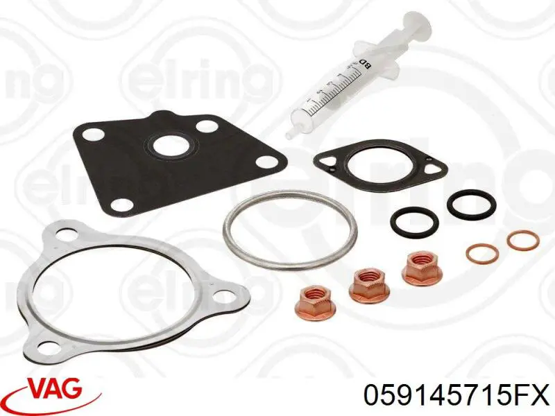 Купити 059145715FX VAG Турбіна