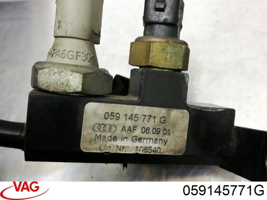 059145771G VAG Трубка/шланг подачі масла до турбіни