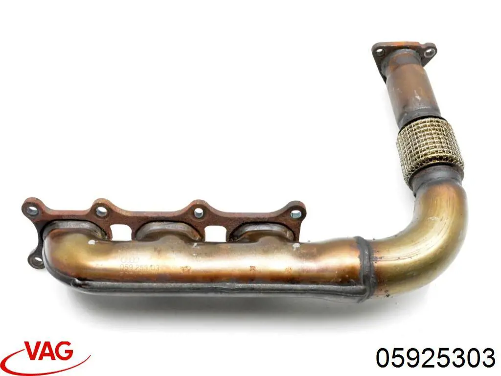 Колектор випускний, лівий VAG 05925303 ціна, від 37.92 USD