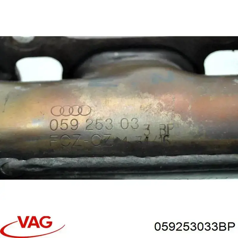 Колектор випускний, лівий VAG 059253033BP ціна, від 37.25 USD