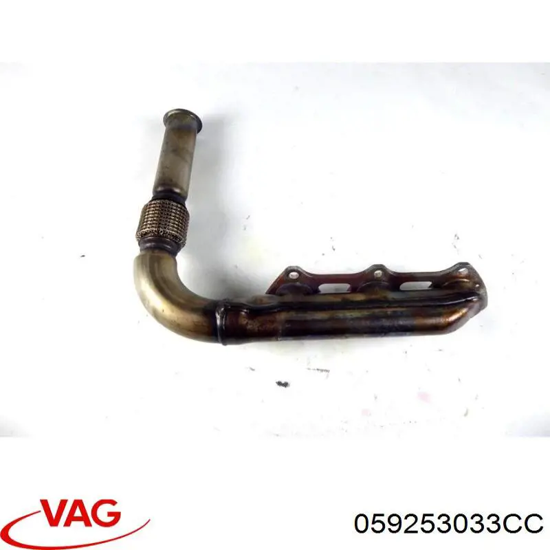 Колектор випускний, лівий VAG 059253033CC ціна, від 27.87 USD