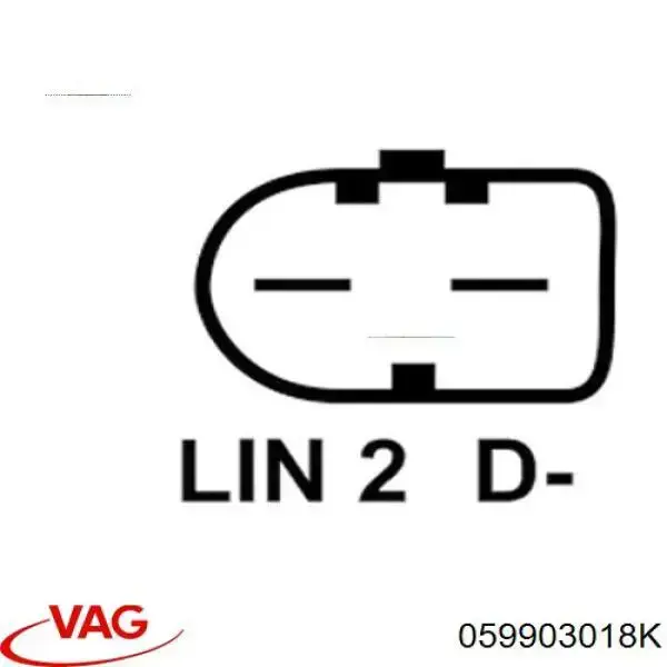 Купити 059903018K VAG Генератор