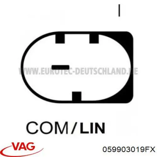 059903019FX VAG Авто генератор