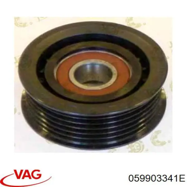 Ролик приводного ременя, паразитний VAG 059903341E ціна, від 7.72 USD