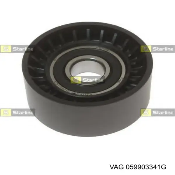 059903341G VAG Ролик приводного ременя, паразитний