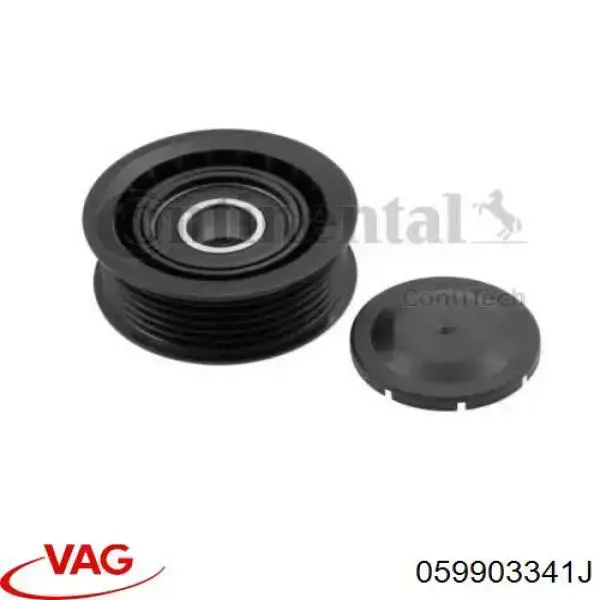 Ролик приводного ременя, паразитний VAG 059903341J ціна, від 9.09 USD