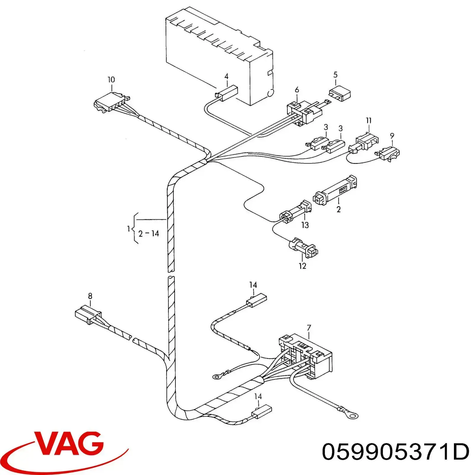 Купити 059905371D VAG 