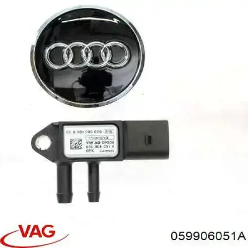 Датчик тиску вихлопних газів VAG 059906051A