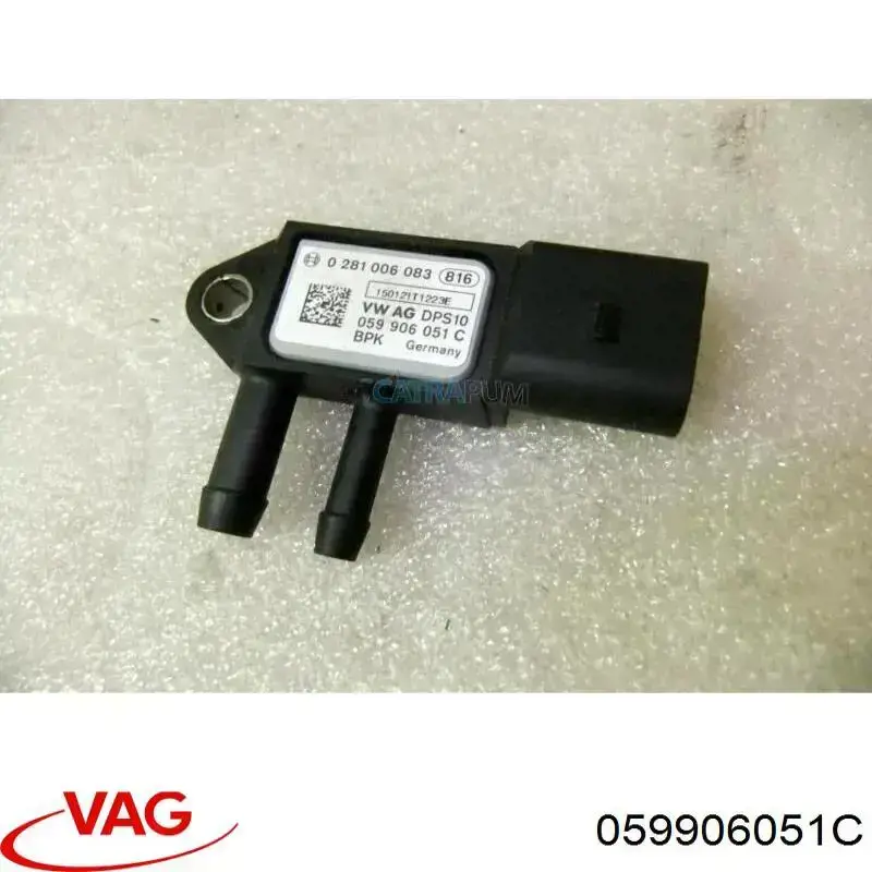 Купити 059906051C VAG Датчик тиску вихлопних газів