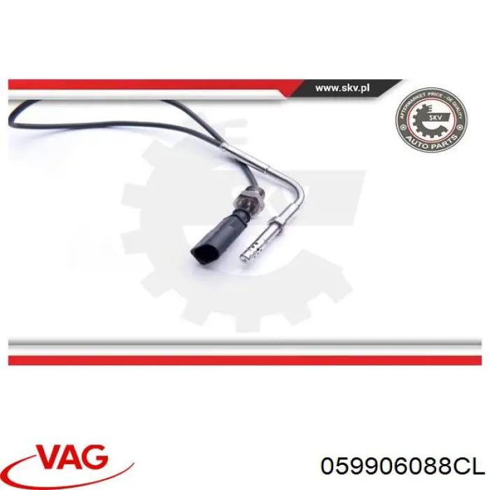Купити 059906088CL VAG Датчик температури відпрацьованих газів (ВГ), перед турбіною