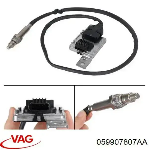 Датчик оксидів азоту NOX, передній VAG 059907807AA ціна, від 253.76 USD