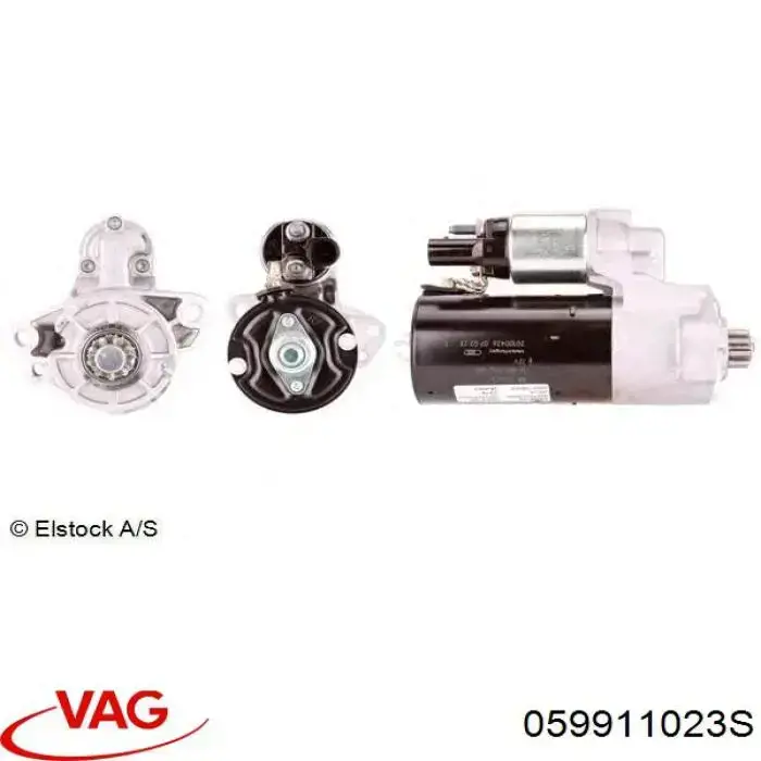 Купити 059911023S VAG Стартер