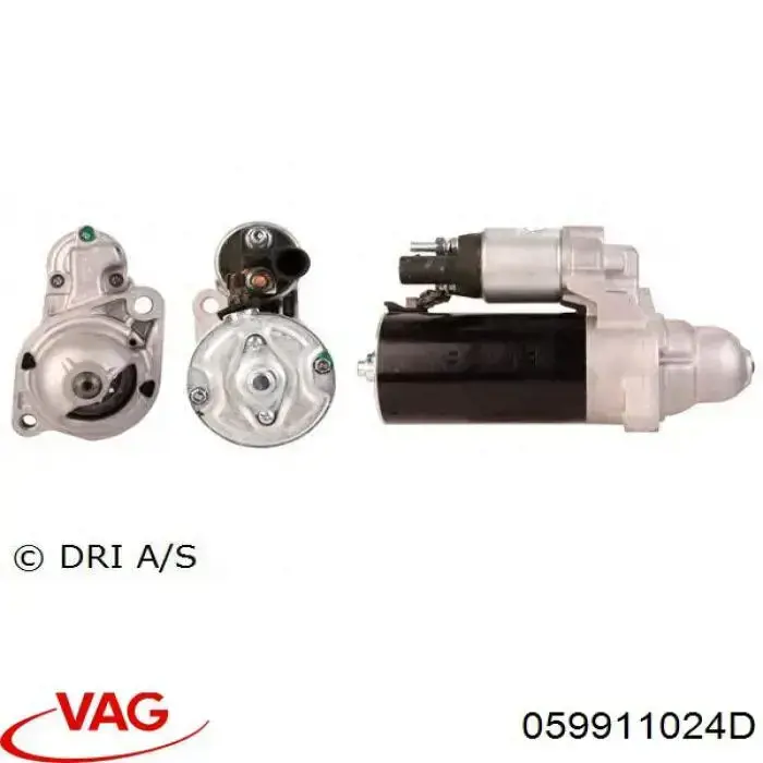 Стартер 059911024D VAG