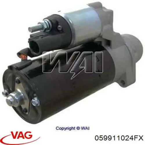 Купити 059911024FX VAG Стартер