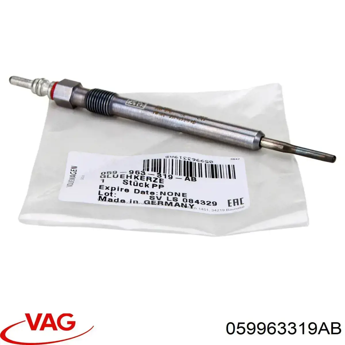 Купити 059963319AB VAG Свічка накалу