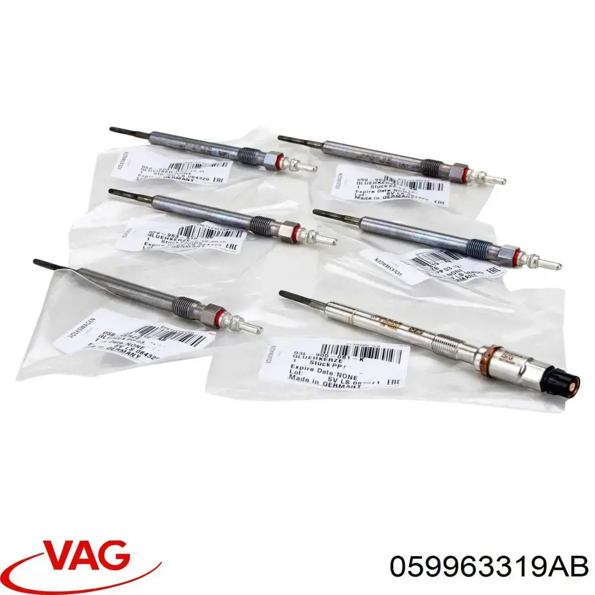Свічки запалювання VAG 059963319AB
