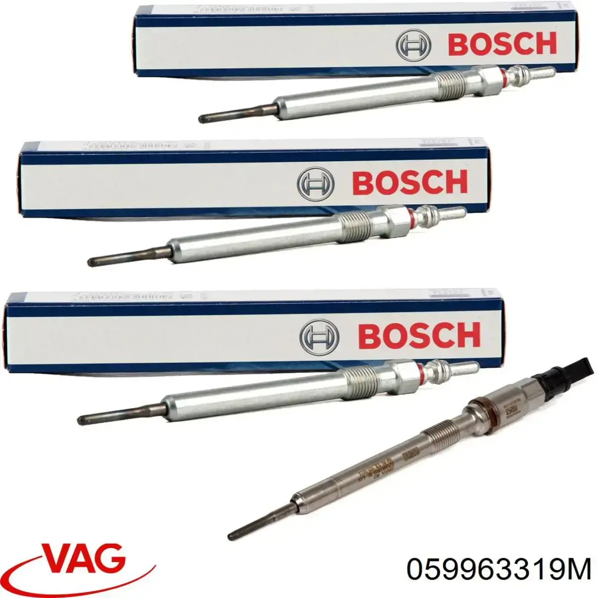Свічка накалу 059963319M VAG