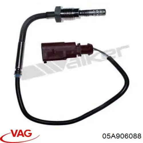 Датчик температури відпрацьованих газів (ВГ), клапан EGR VAG 05A906088 ціна, від 37.26 USD