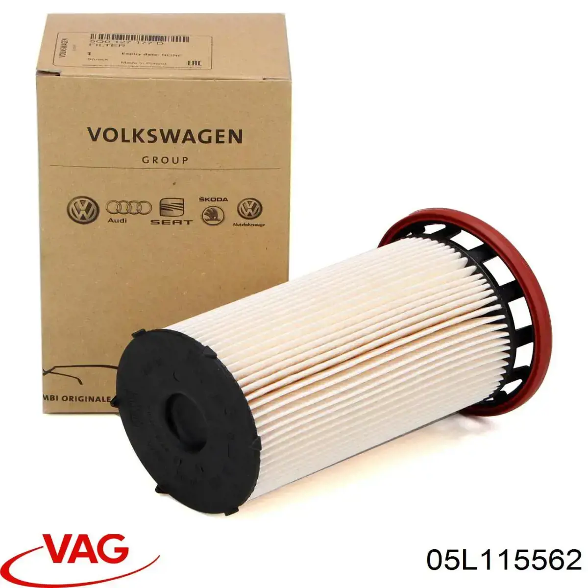 Масляний фільтр 05L115562 VAG