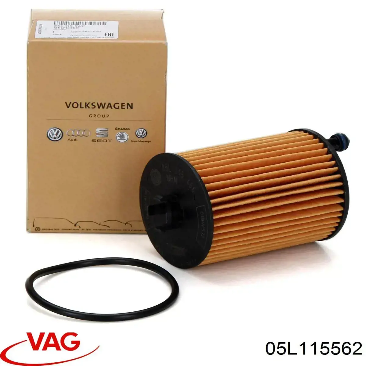 Масляний фільтр 05L115562 VAG