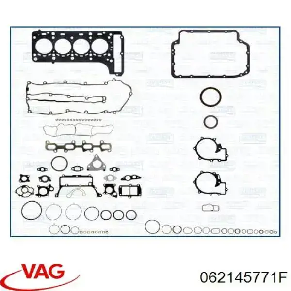 Купити 062145771F VAG Трубка/шланг подачі масла до турбіни